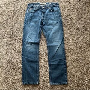 Ariat M5 Blue Jeans Men's 38x35 Legacy Durham Straight Leg Western Cowboy Pants
